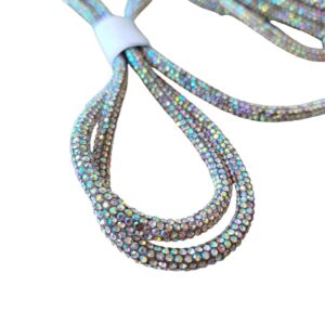 Cano de Strass 6mm Furta-cor