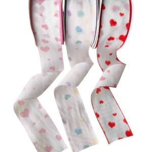 Fita Organza Corações