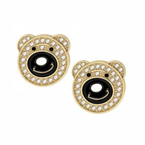 Chaton Urso com Strass - 2 Unidades